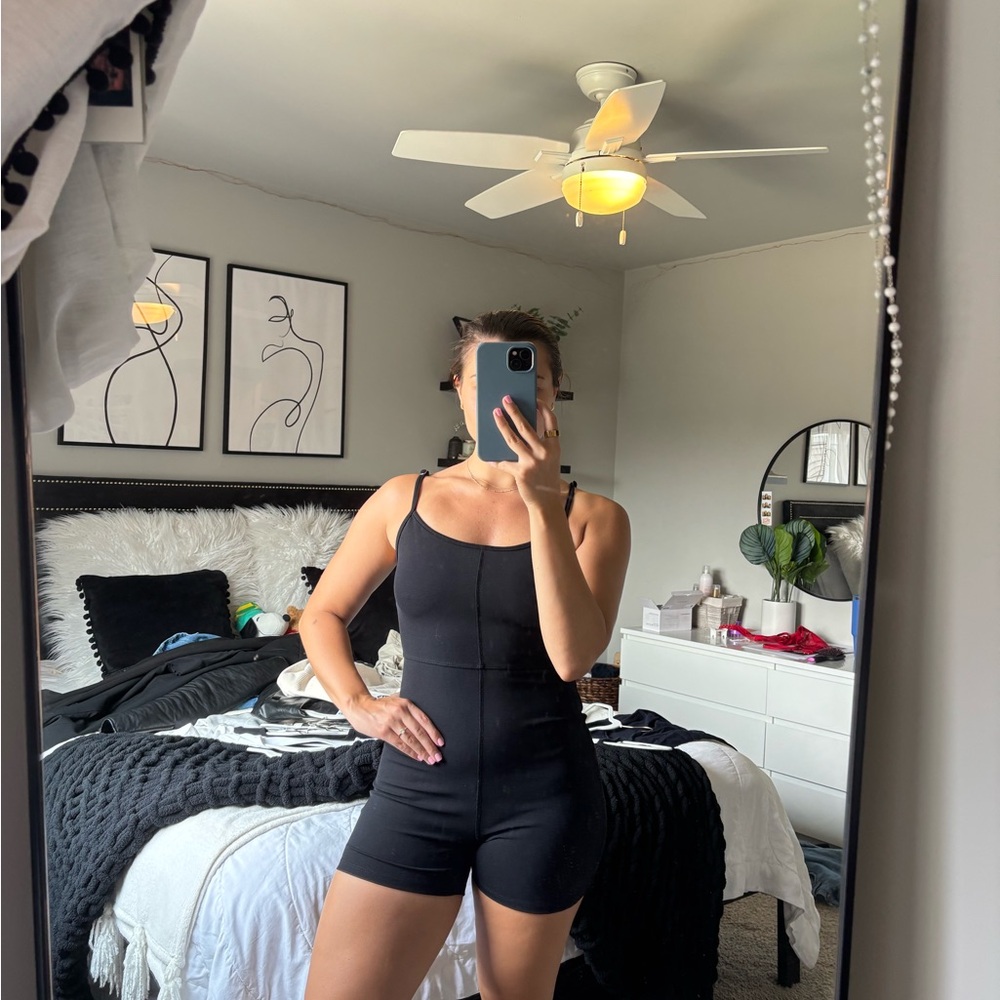 White Fox Boutique Black One Piece